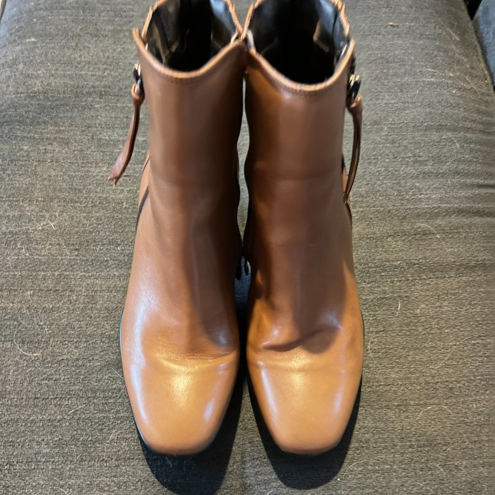 Ecco Leather Booties